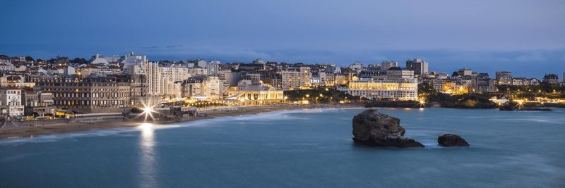 biarritz cote nuit